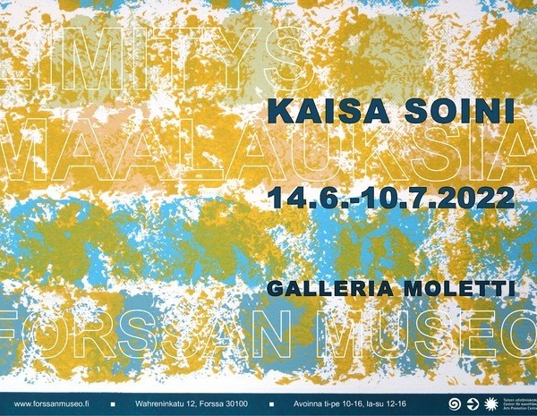 Kaisa Soini: Limitys 14.6.-10.7.2022