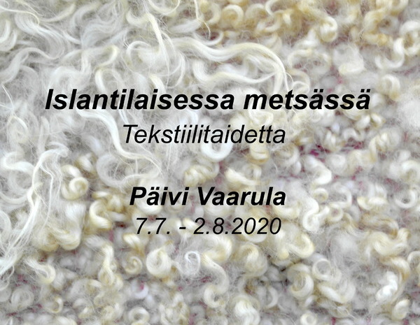 Galleria Moletissa Päivi Vaarulan tekstiilitaidetta 7.7.- 2.8.2020